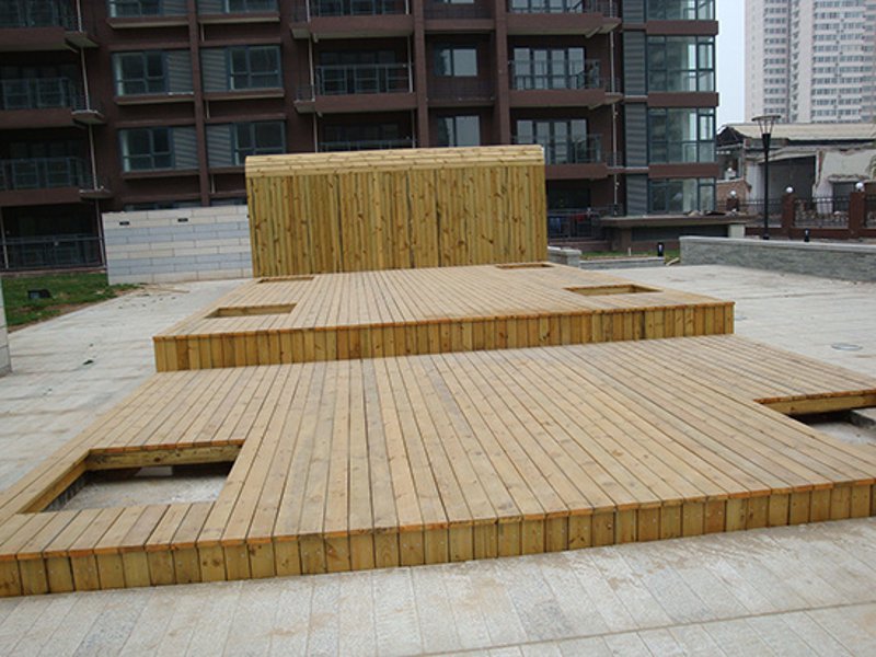室外防腐木在风景建设中的华丽转身